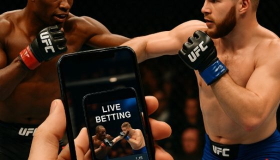 Live-ставки на UFC: стратегия ставок по ходу боя