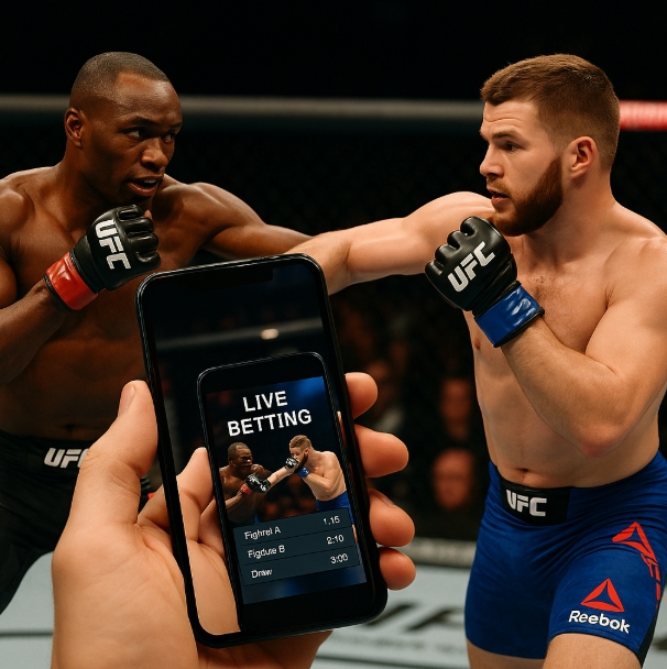 Live-ставки на UFC: стратегия ставок по ходу боя