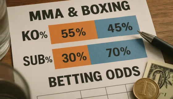 Частота досрочных побед: как KO% и SUB% влияют на исход ставок в MMA и боксе