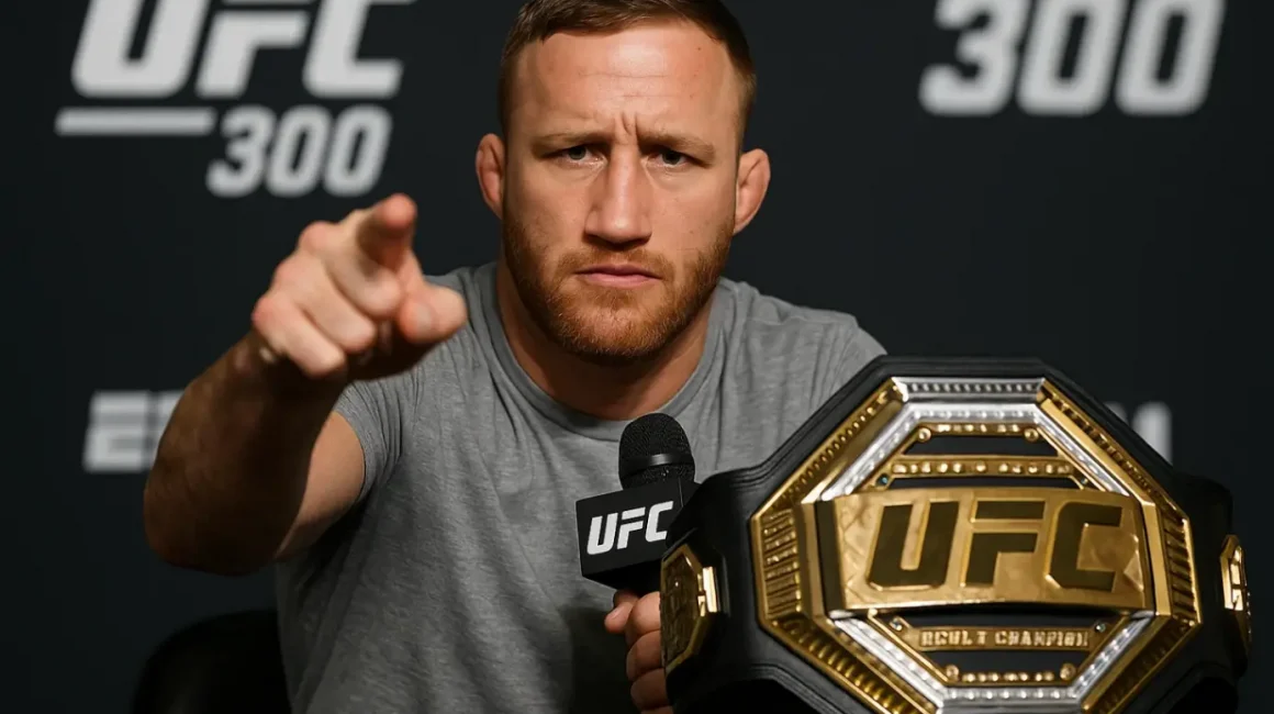Джастин Гейджи предъявляет ультиматум UFC: титульный бой или уход