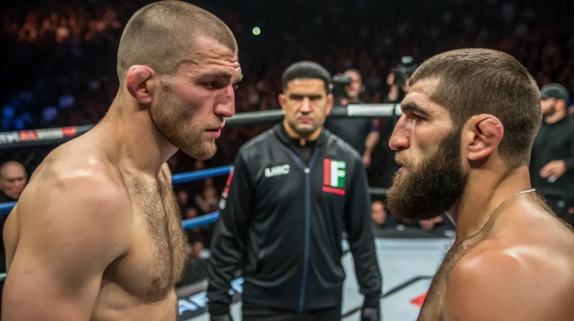 Хамзат Чимаев защищает титул UFC против Шона Стрикленда Хамзат Чимаев защищает титул UFC против Шона Стрикленда